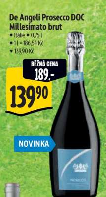 De Angeli Prosecco DOC Millesimato brut