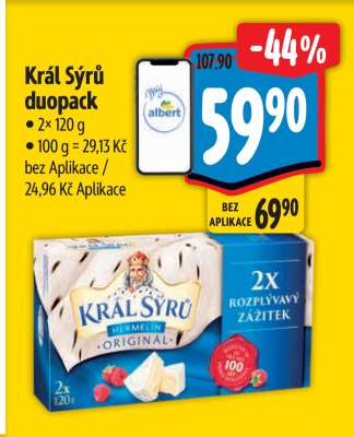 Král Sýrů duopack