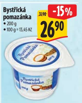 BYSTŘICKÁ POMAZÁNKA