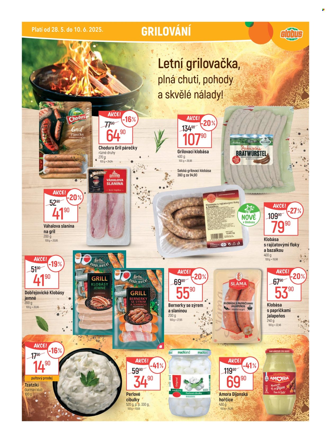 Leták Globus - 28.5.2025 - 10.6.2025. Strana 2