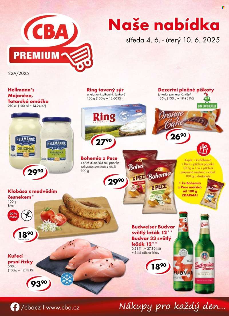 Leták CBA Premium - 4.6.2025 - 10.6.2025.