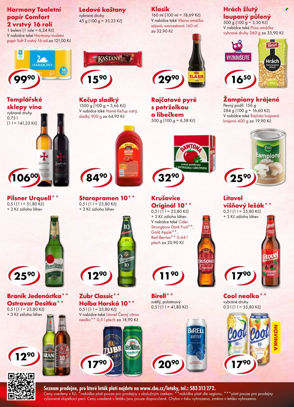 Leták CBA Premium - 4.6.2025 - 10.6.2025. Strana 4