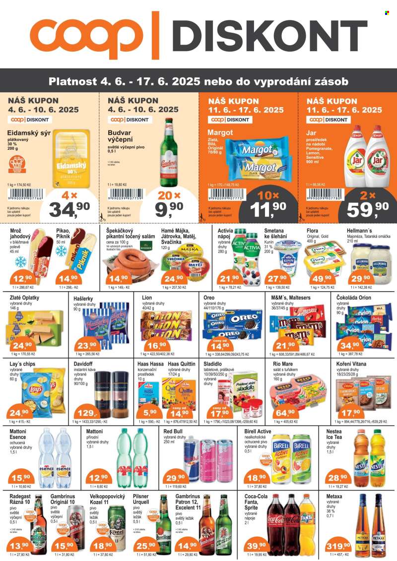 Leták coop DISKONT - 4.6.2025 - 17.6.2025.