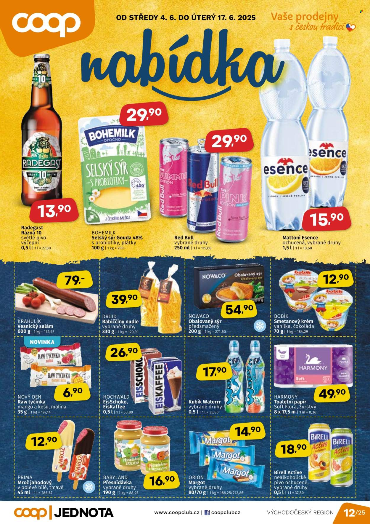 Leták coop JEDNOTA - 4.6.2025 - 17.6.2025. Strana 1