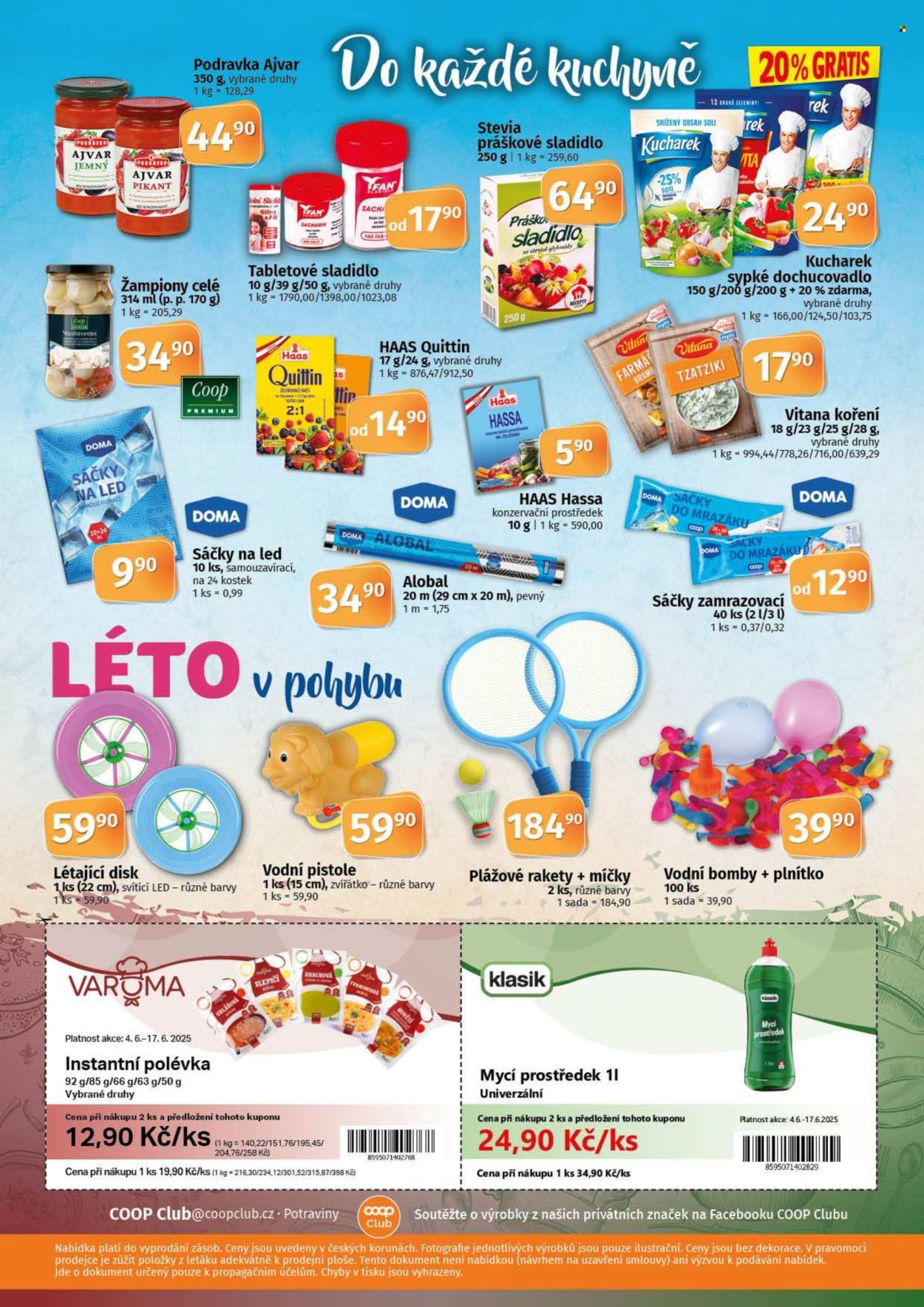 Leták coop TUTY - 4.6.2025 - 17.6.2025. Strana 10