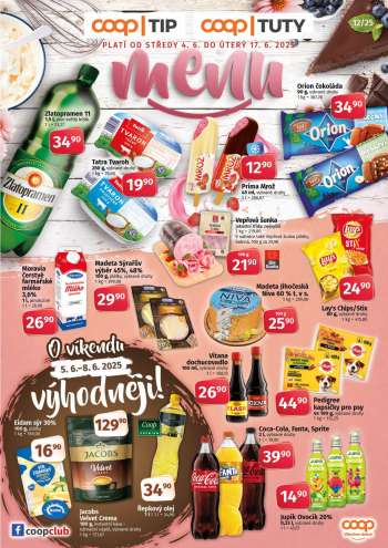 Leták coop TIP - 4.6.2025 - 17.6.2025.