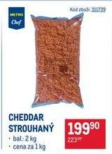 Cheddar strouhaný