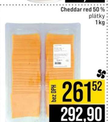 Cheddar red 50%