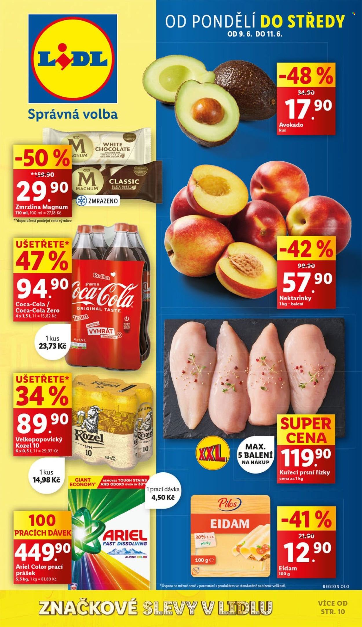 Leták Lidl - 9.6.2025 - 15.6.2025. Strana 1