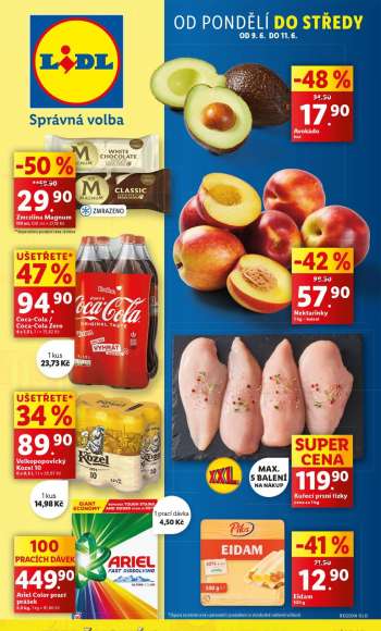 Leták Lidl - 9.6.2025 - 15.6.2025.