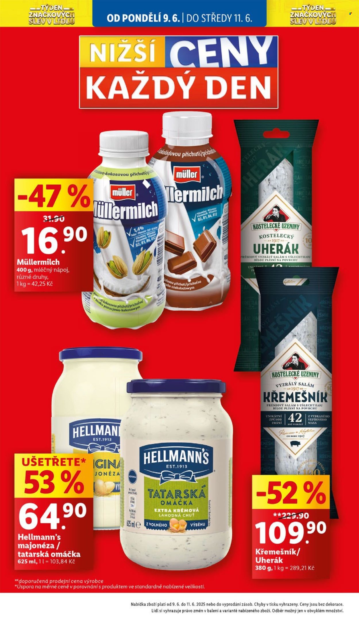 Leták Lidl - 9.6.2025 - 15.6.2025. Strana 2