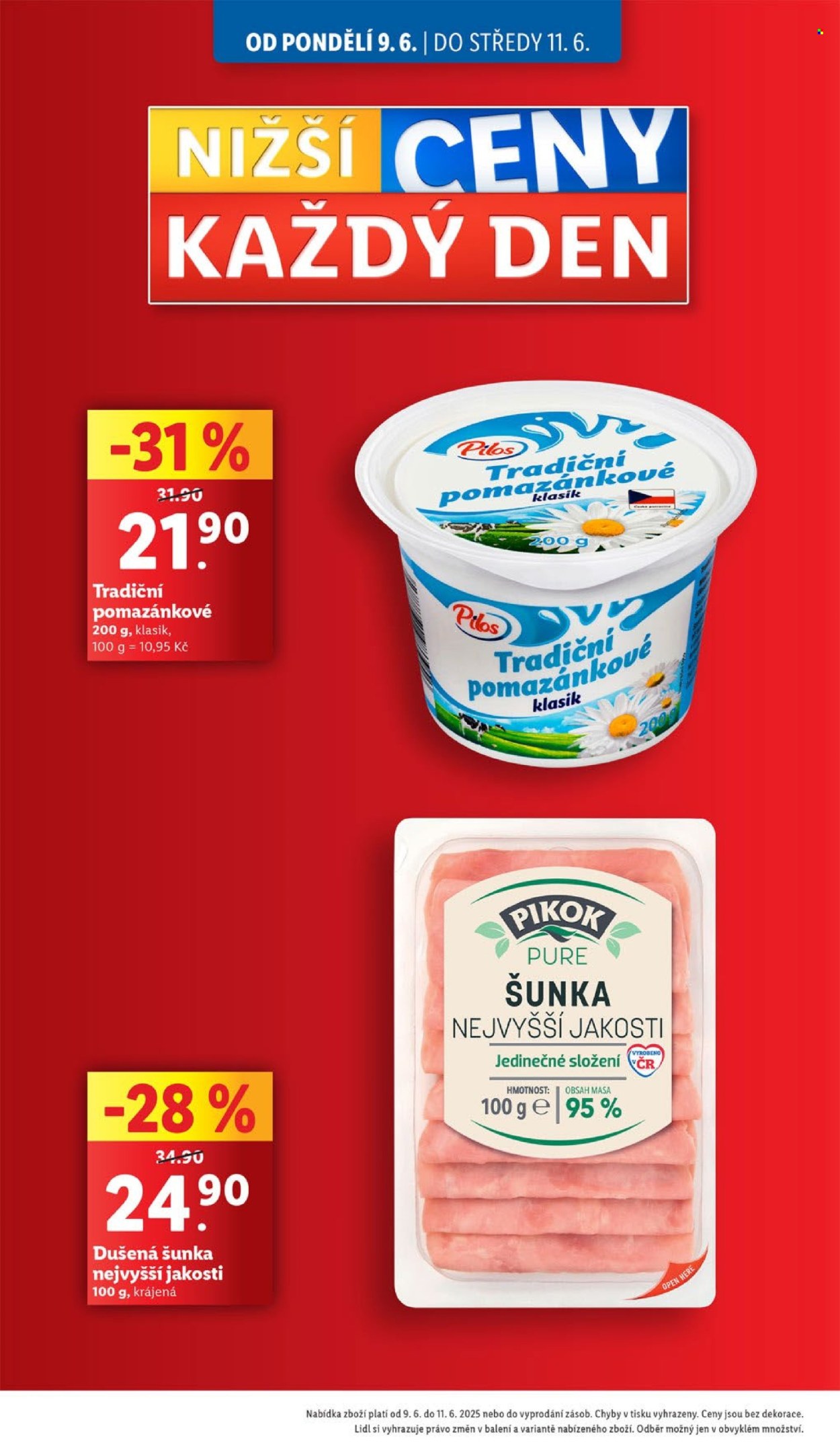 Leták Lidl - 9.6.2025 - 15.6.2025. Strana 4