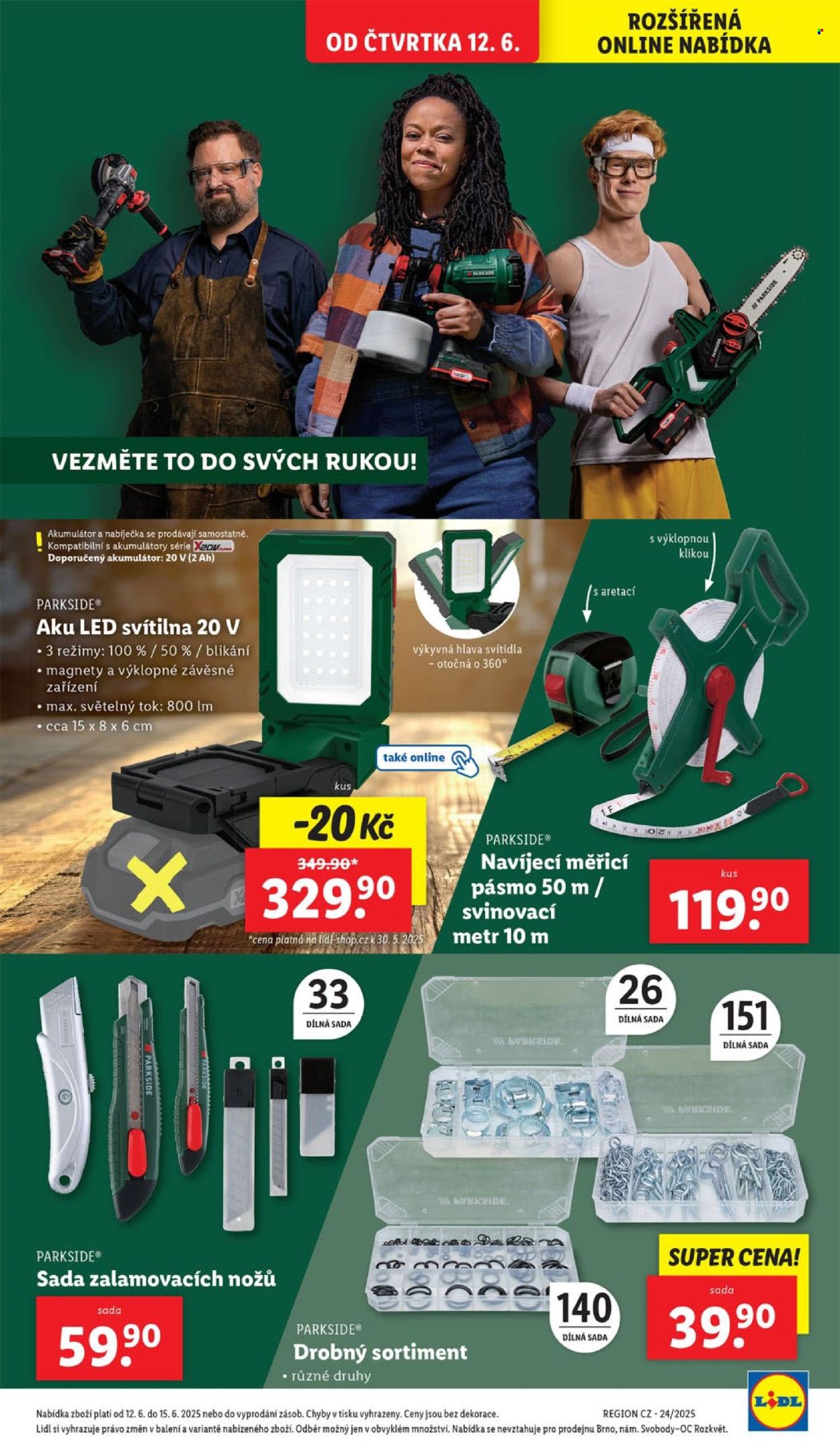 Leták Lidl - 12.6.2025 - 15.6.2025. Strana 39