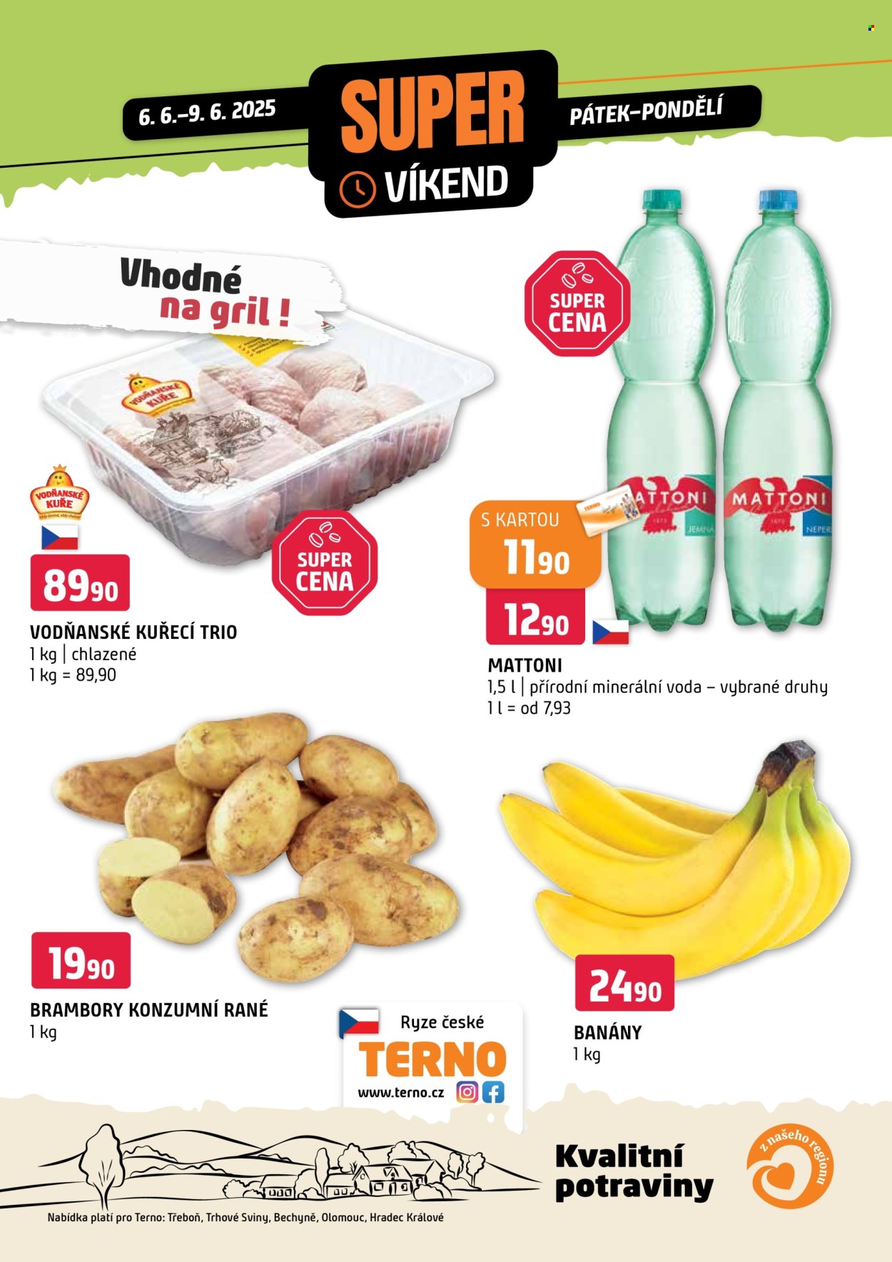 Leták coop TERNO - 6.6.2025 - 9.6.2025. Strana 1