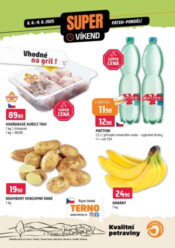 Leták coop TERNO - 6.6.2025 - 9.6.2025.