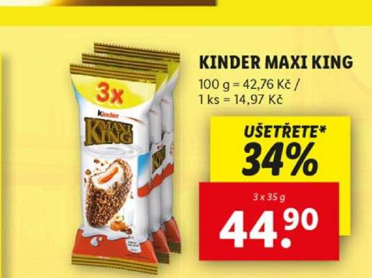 Kinder Maxi King