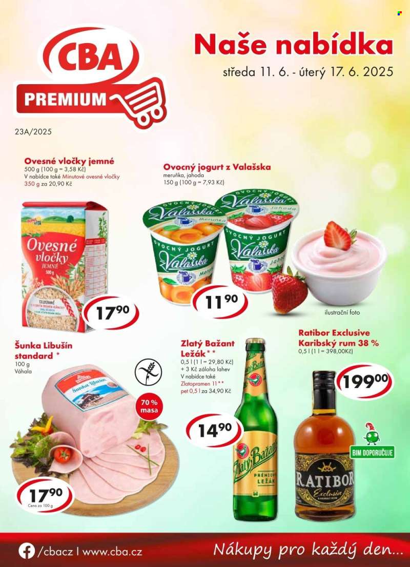 Leták CBA Premium - 11.6.2025 - 17.6.2025.