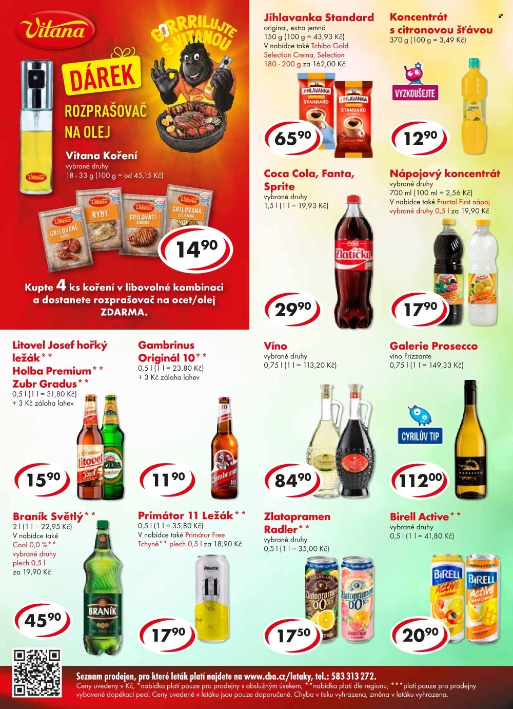 Leták CBA Premium - 11.6.2025 - 17.6.2025. Strana 6