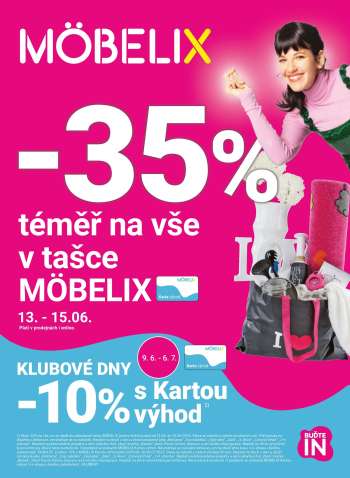 Leták MÖBELIX - 9.6.2025 - 6.7.2025.