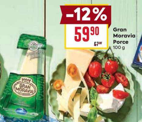 Gran Moravia porce