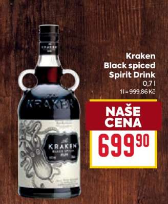 Kraken Black Spiced Spirit Drink