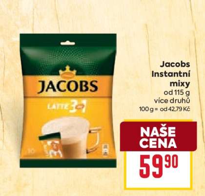 Jacobs Instantní mixy
