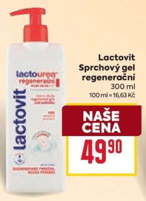 Lactovit Sprchový gel regenerační