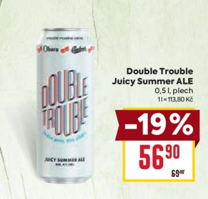 Double Trouble Juicy Summer ALE