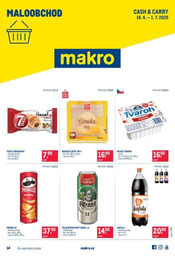 Leták MAKRO - 18.6.2025 - 1.7.2025.