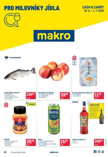 Leták MAKRO - 18.6.2025 - 1.7.2025.
