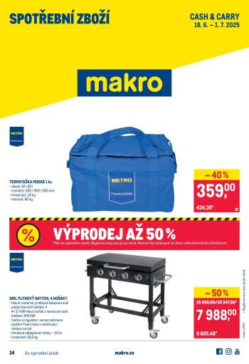 Leták MAKRO - 18.6.2025 - 1.7.2025.