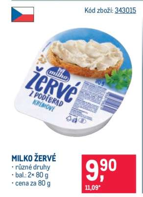 Milko žervé