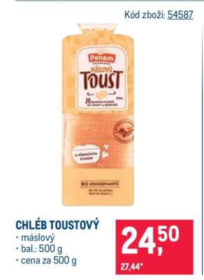 Chléb toustový