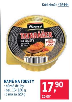 HAMÉ NA TOUSTY