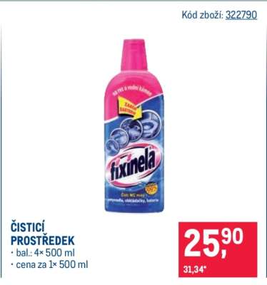 Čisticí prostředek
