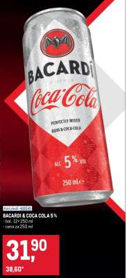 BACARDI & COCA-COLA 5 %