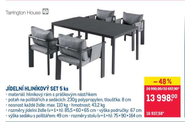 JÍDELNÍ HLINÍKOVÝ SET 5 ks