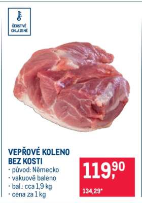 Vepřové koleno bez kosti