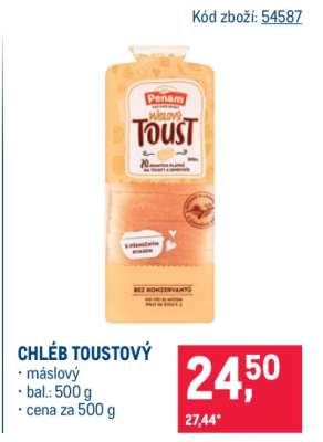 Chléb toustový