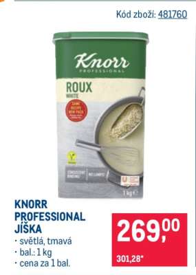 KNORR PROFESSIONAL JÍŠKA
