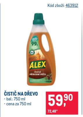 ČISTIČ NA DŘEVO