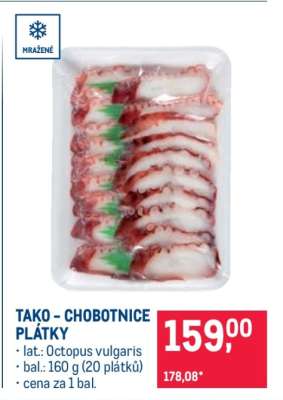 TAKO – CHOBOTNICE PLÁTKY