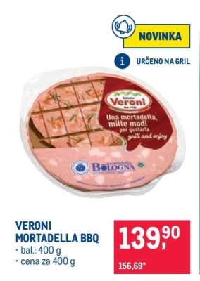 VERONI MORTADELLA BBQ