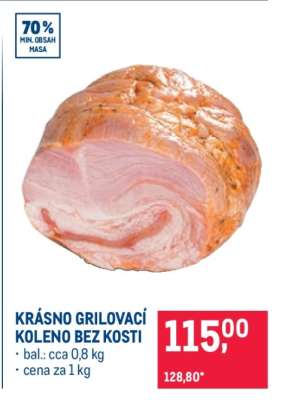KRÁSNO GRILOVACÍ KOLENO BEZ KOSTI