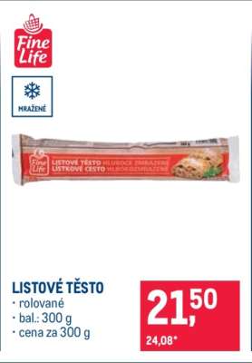 Listové těsto