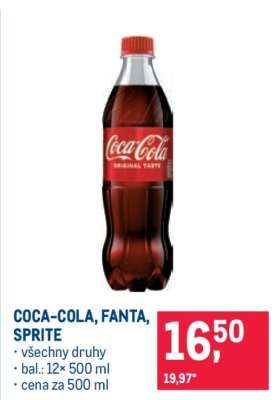Coca-Cola, Fanta, Sprite