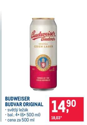 Budweiser Budvar original