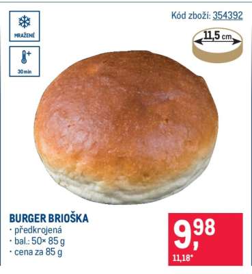 BURGER BRIOŠKA