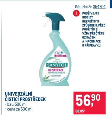 Univerzální čisticí prostředek