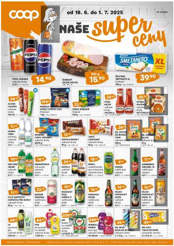 Leták coop TERNO - 18.6.2025 - 1.7.2025.